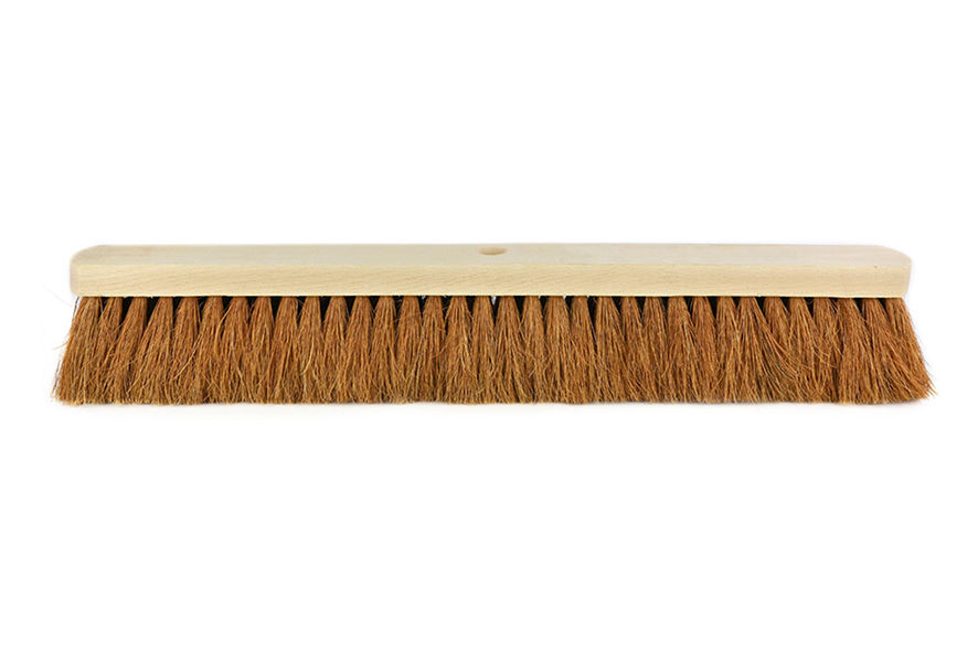 veger coco zwaar model ongelakt 100 cm plat