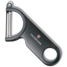 VICTORINOX zwitserse dunschiller, zwart, stainless