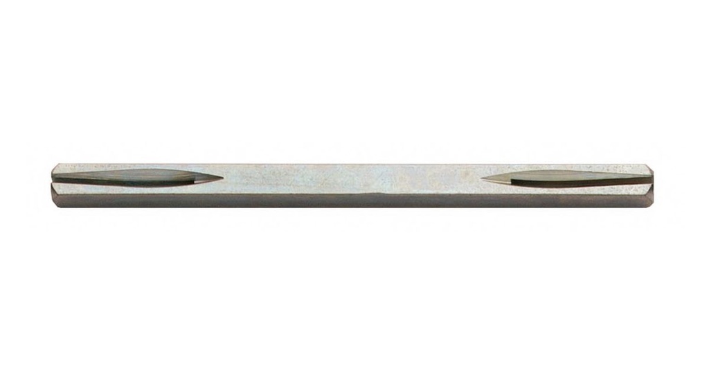Vierkantstiften gefreesd voor deurkruk 8x8x150mm