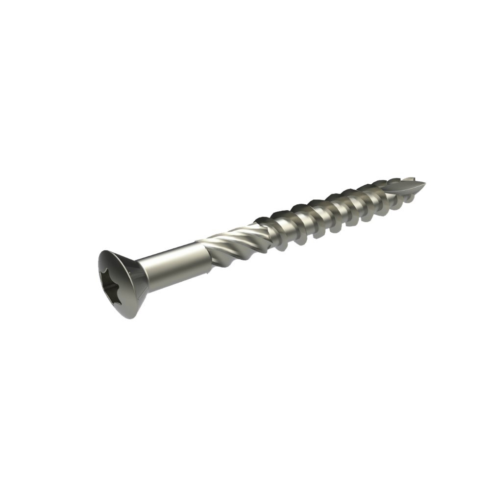 Multi+® vlonderschroef 5x60mm bolverzonken kop - TX25 - Aisi 410