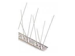 Vogelwering 80 pin rvs 100 cm (duivenpinnen) (25st/doos)