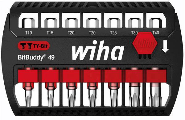 WIHA bitbuddy® 49, torx®, 7-delig (7946-505)