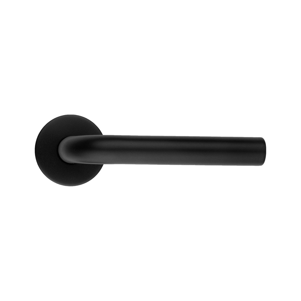 HDD deurkruk pro l shape 19mm zwart r+no key