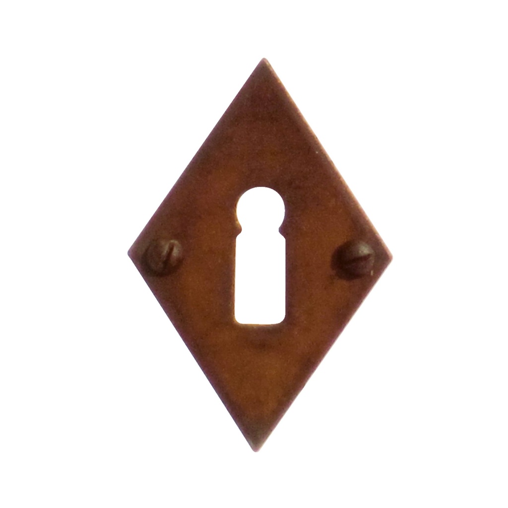 HDD sleutelplaatje ruit roest