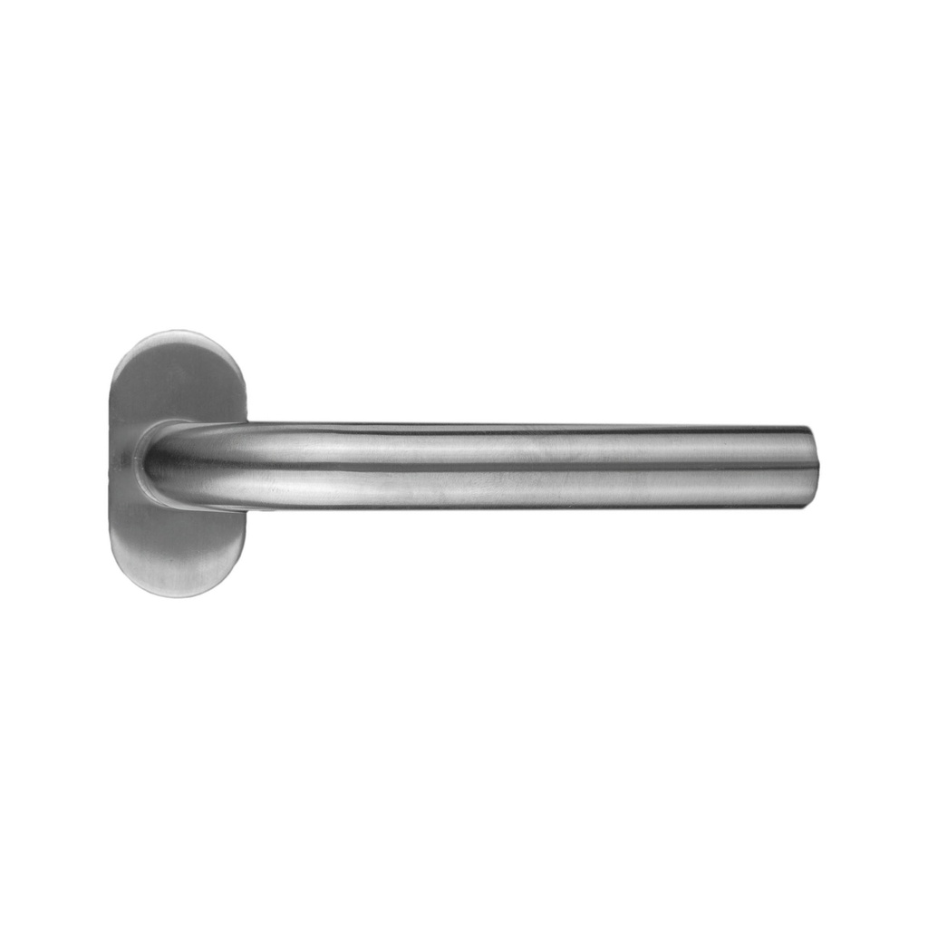 HDD deurkruk pro profiel l shape 19mm inox plus r+no key