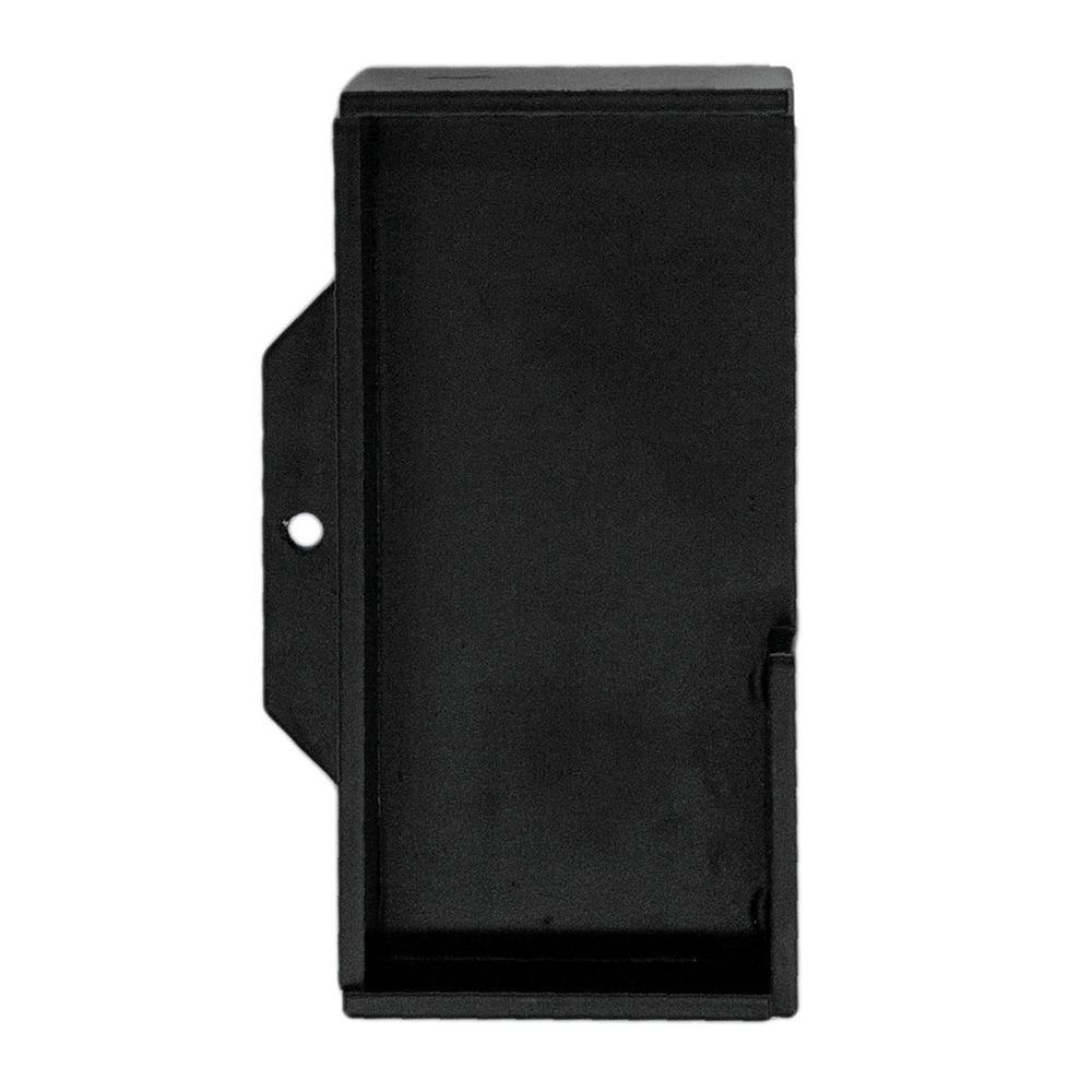 HDD inkapschelp hdd carre massief 40mm zwart per stuk