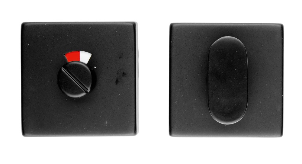 HDD wc garnituur kubic shape zwart