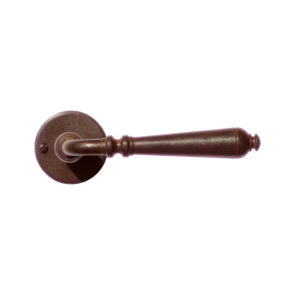 HDD deurkruk pro elegeance roest rond r+no key