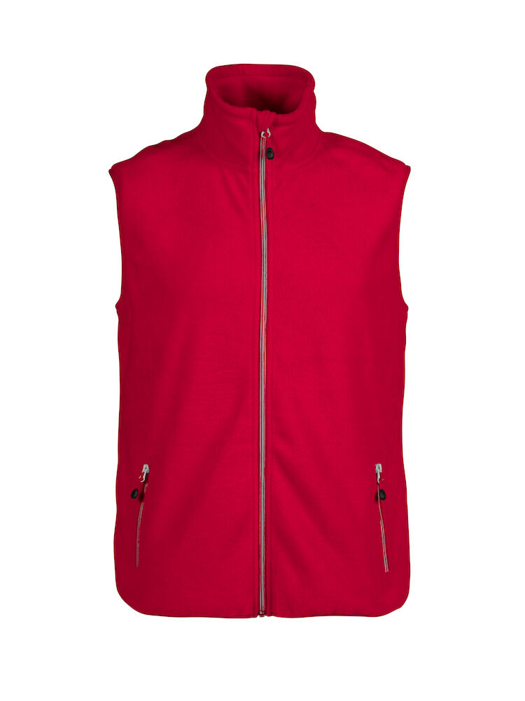 Printer Sideflip Fleece Vest Red XL