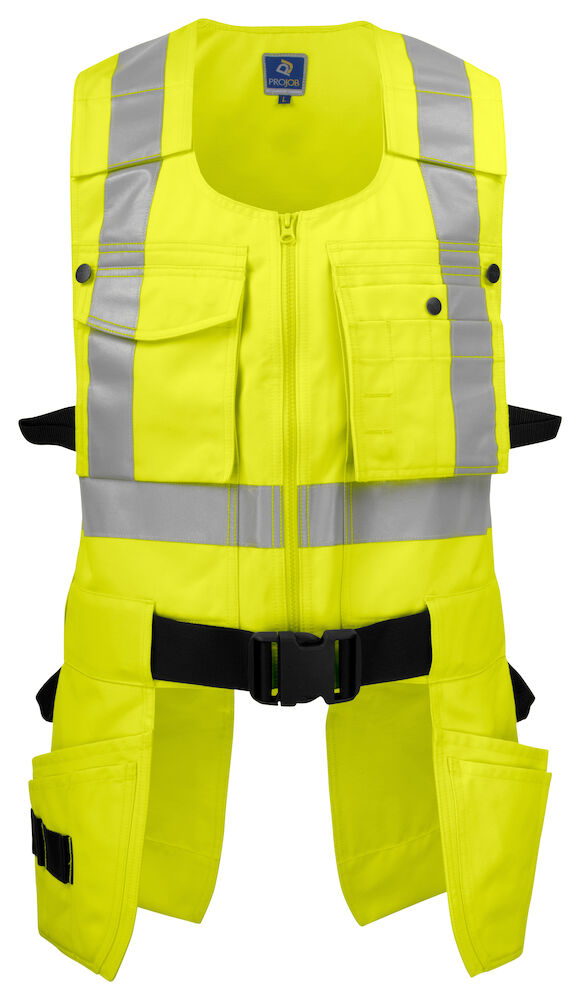 Projob Workwear 6704 VEST HV YELLOW S