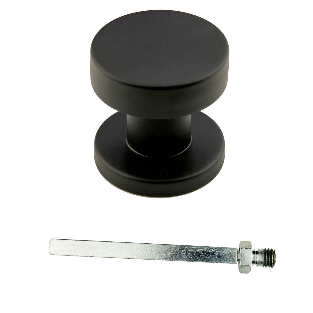 TOP PLAT ZWART