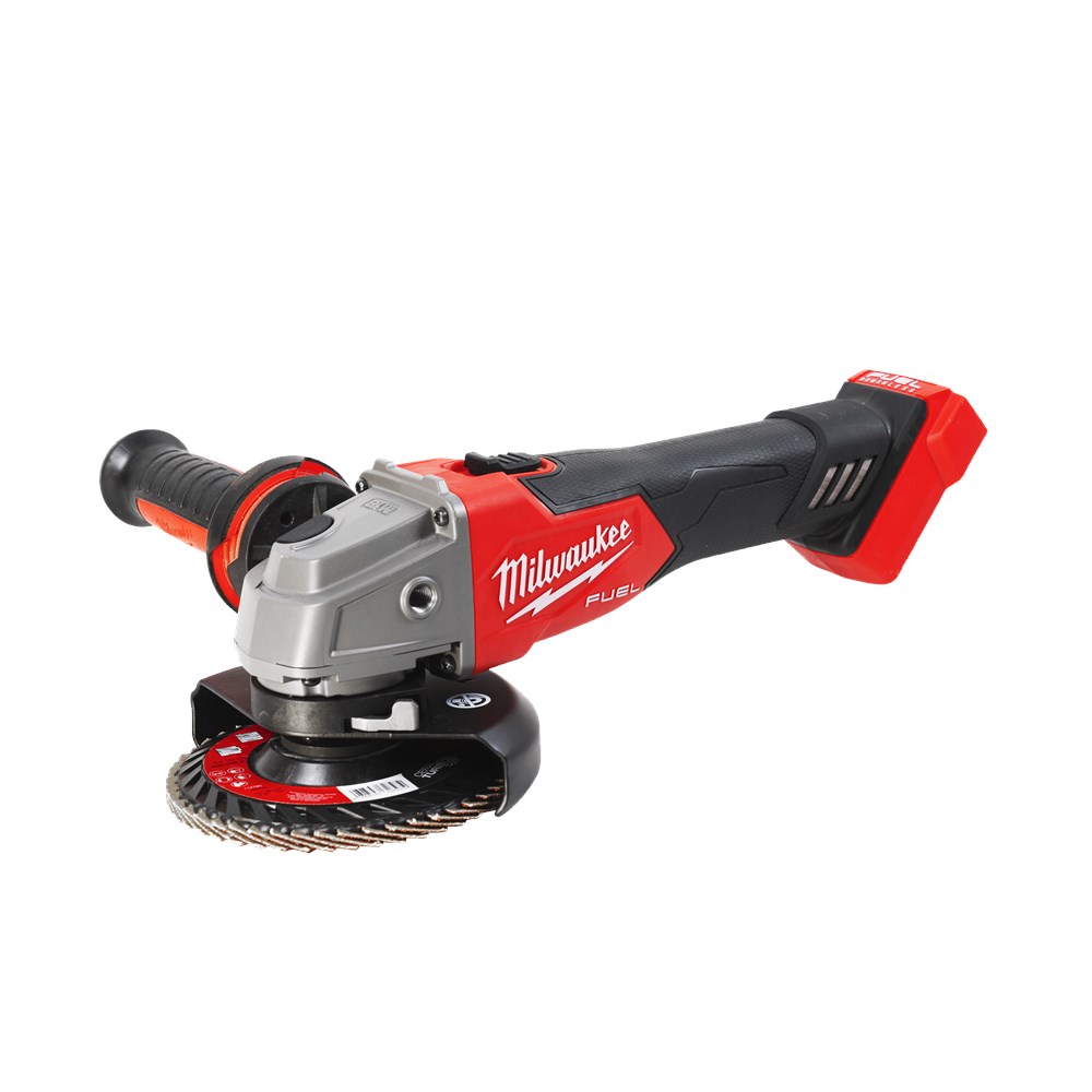 MILWAUKEE M18 FSAG125X-0  M18 FUEL™ 125 mm haakse slijper met schuifschakelaar (in karton)
