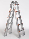 WAKU telescoopladder 4x5 (1,57 - 5,30m)