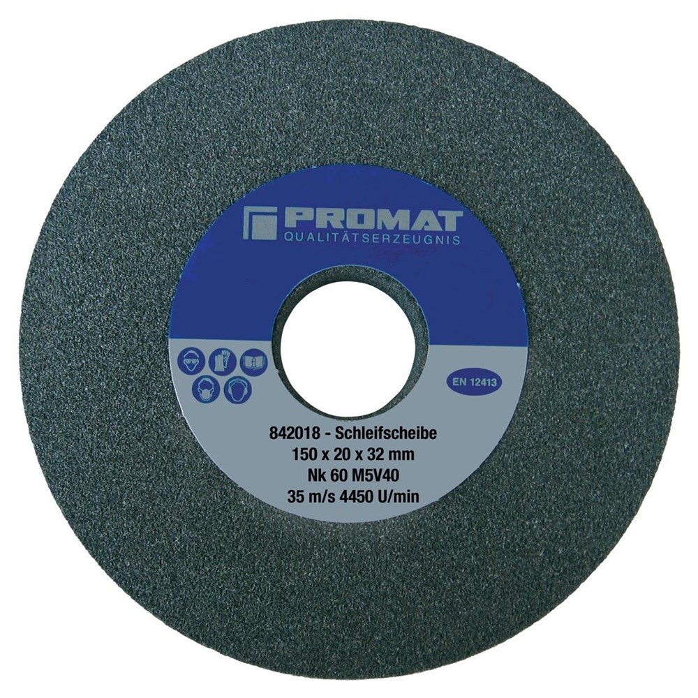 PROMAT Slijpmachineschijf d.300xB40x76mm GROB 36 vorm A normale korund