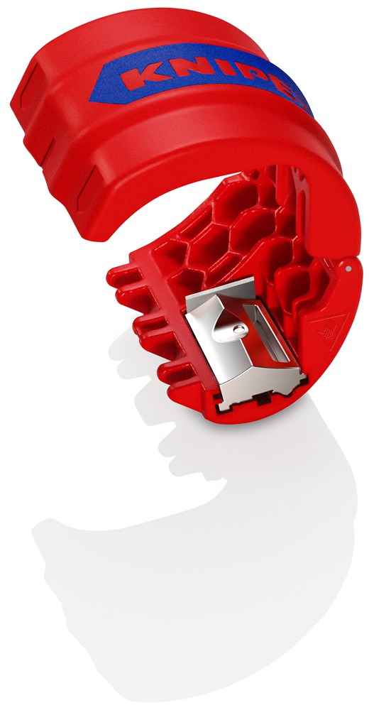 KNIPEX 90 22 10 BK BiX® Snijder voor kunststof buizen en afdichtingsmanchetten
