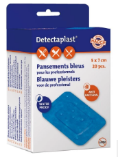 Detectaplast 2nd skin pleisters 5x7cm (20st)