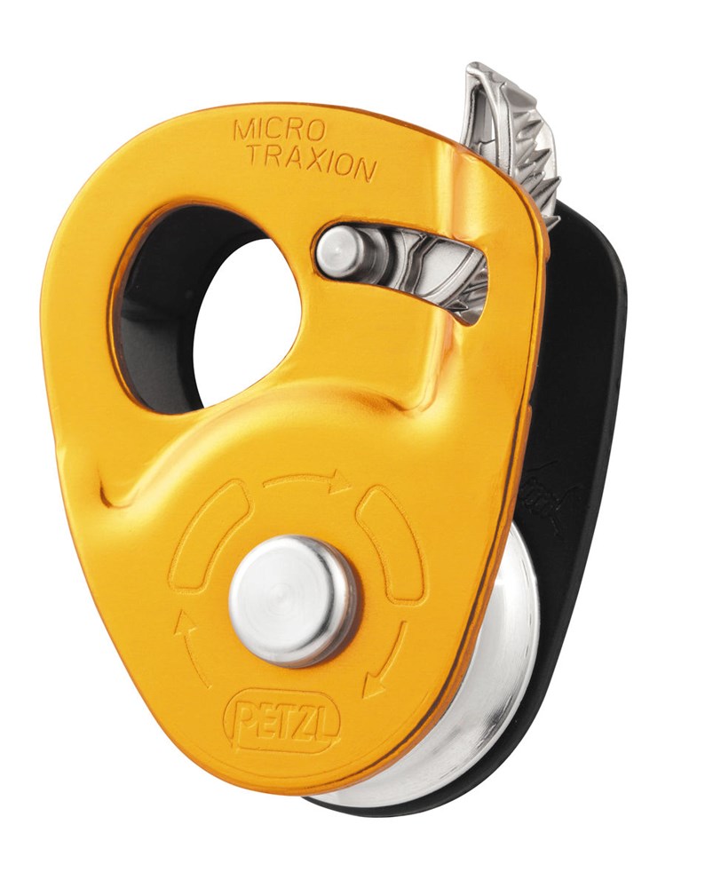 PETZL micro traxion pulley ropeclamp