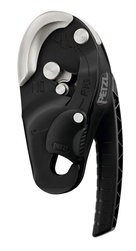 PETZL descender rig black