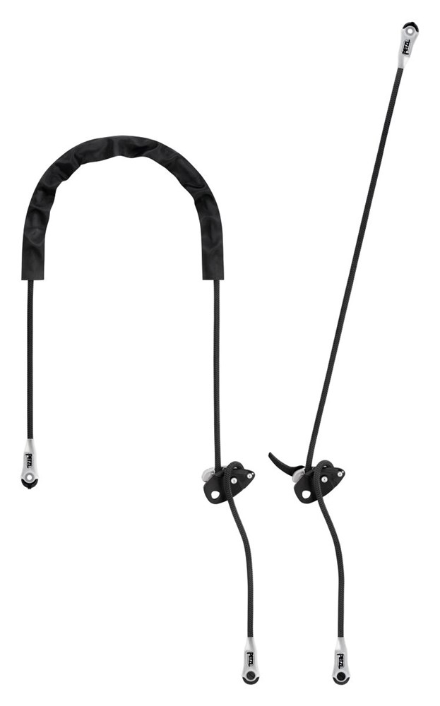 PETZL lanyard grillon u black 2 m
