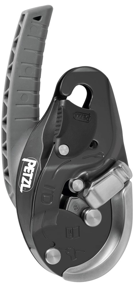 PETZL i'd evac descender black