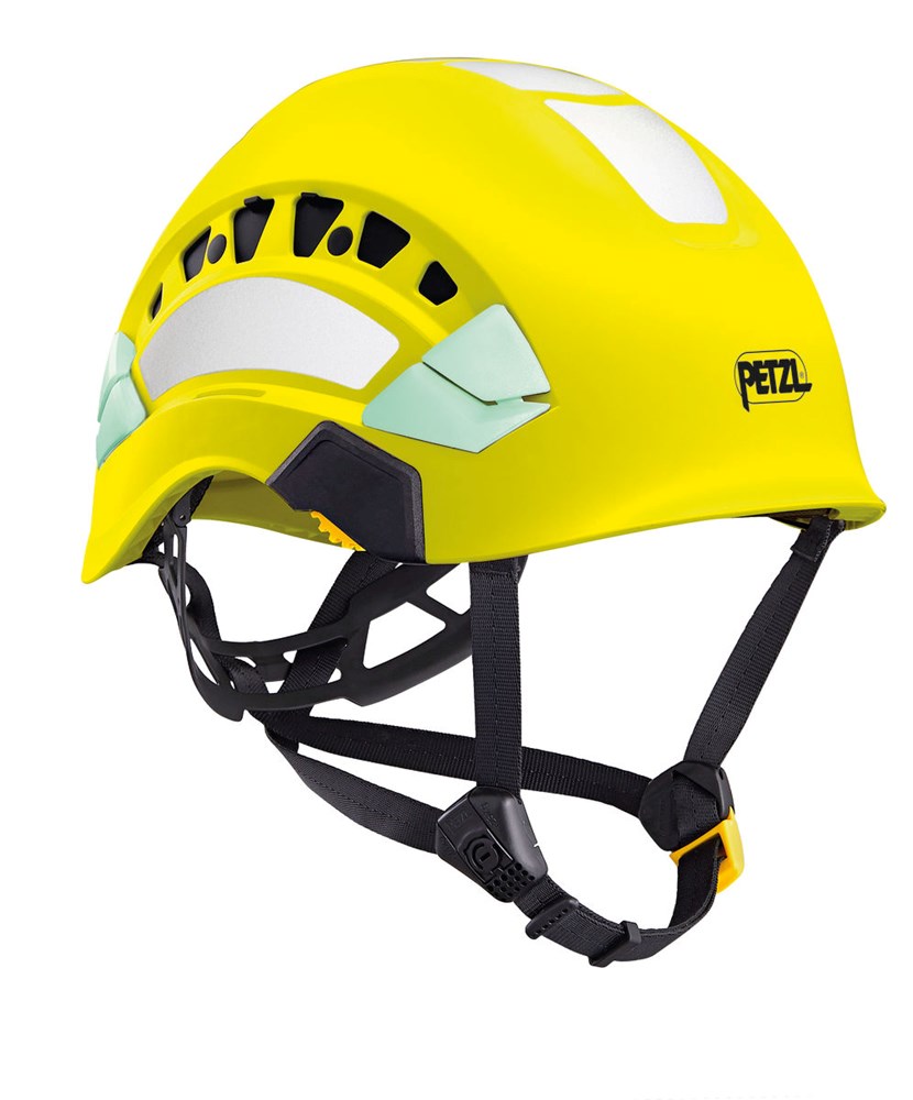 PETZL vertex vent hi-viz helmet yellow