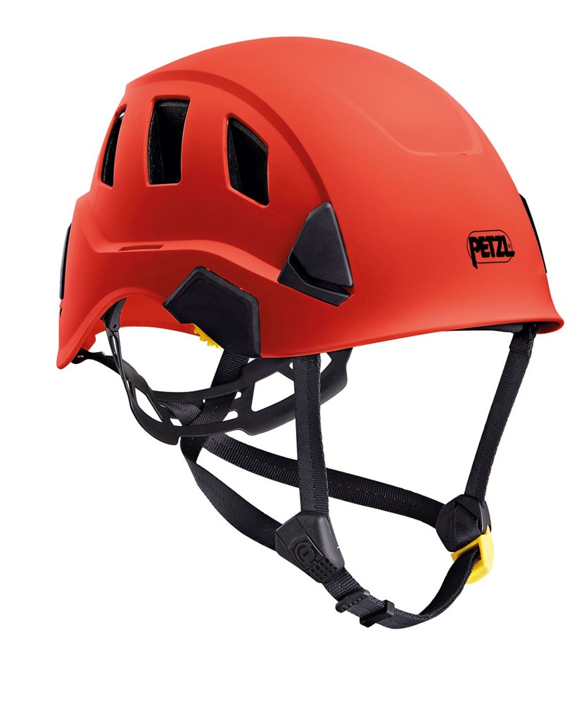 PETZL strato vent helmet red