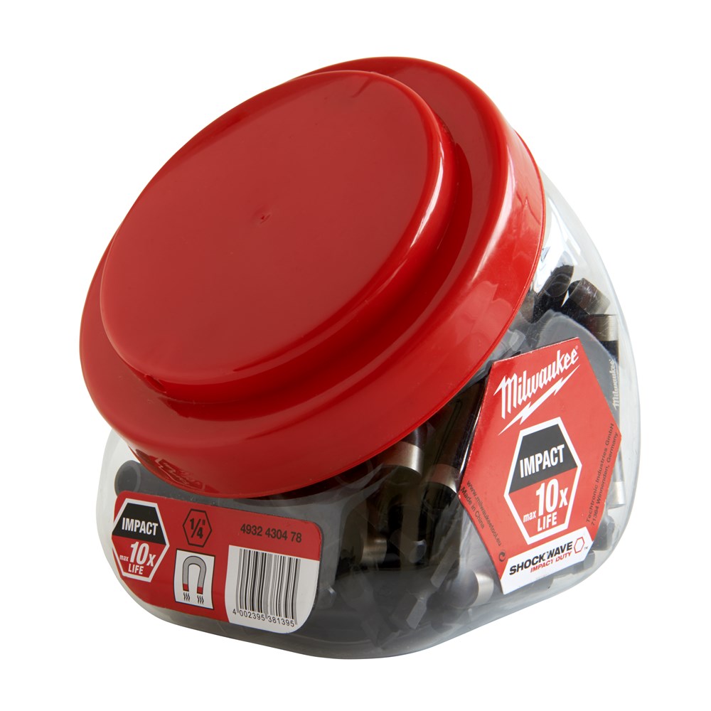 MILWAUKEE  SHOCKWAVE™ Mg bit houder 60mm