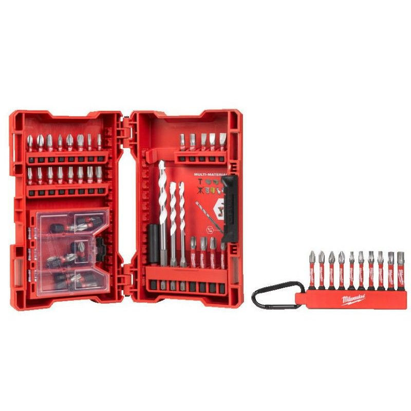 MILWAUKEE Shockwave Multimateriaal+bit 54-dlg (promo)