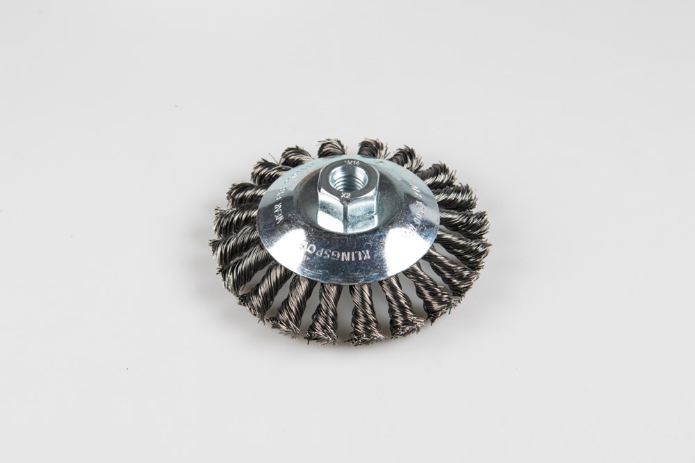 KLINGSPOR Draadborstel BR/BK600Z/S/115/M14/INOX/0.5/20/1