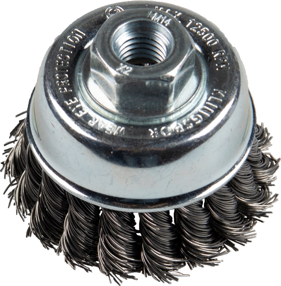 KLINGSPOR Draadborstel BR/BT600Z/S/65/M14/INOX/0.5/18/1