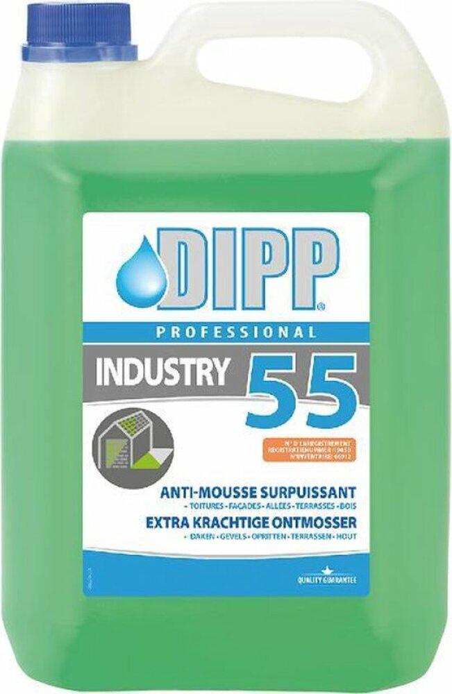 DIPP N°55 - Krachtige mos- en algendoder voor professioneel gebruik- 5L