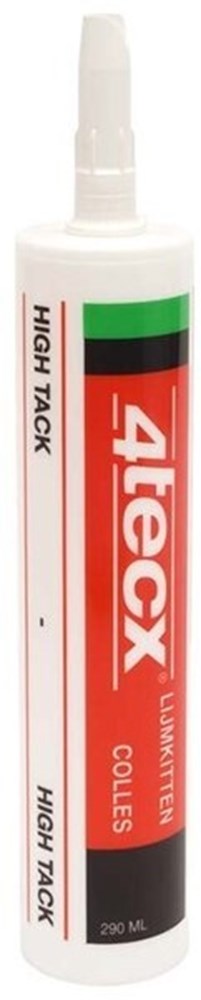 4TECX High tack zwart 290ml