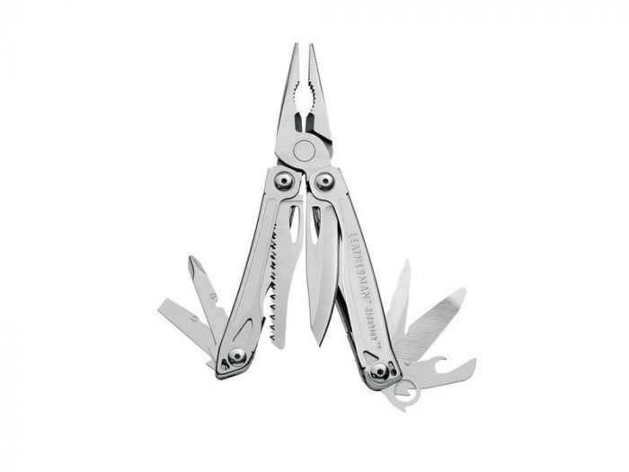 Leatherman, Multitool, Sidekick, Silver, 14f, nylon etui, ds