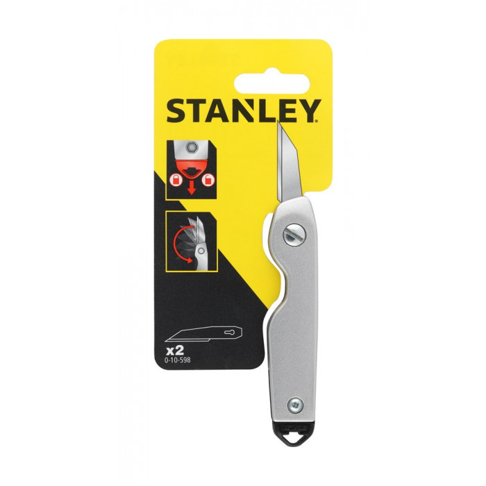 Stanley vouwbaar zakmes - 100 mm