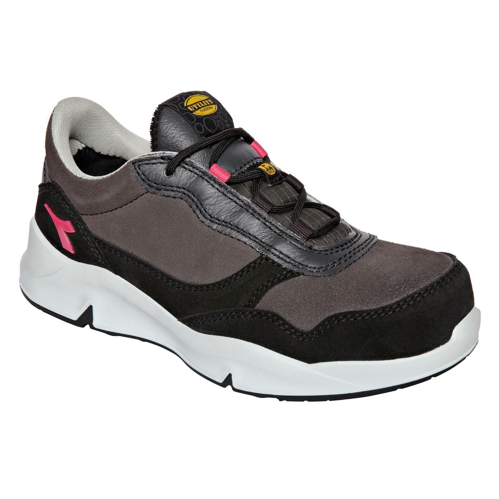 DIADORA Athena LOW lage dames veiligheidsschoen S3 Zwart/fushia