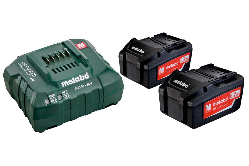 Metabo BASIS-SET 2 X 5.2 AH (685051000)