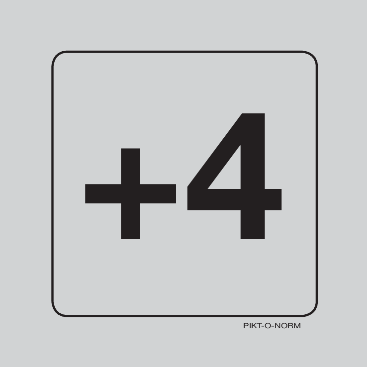 PICT +4 alu plat 125