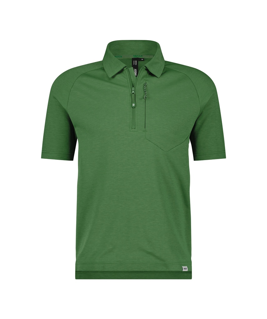 DASSY Madidi polo olmgroen