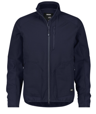 DASSY Sintra midlayer jacket nachtblauw