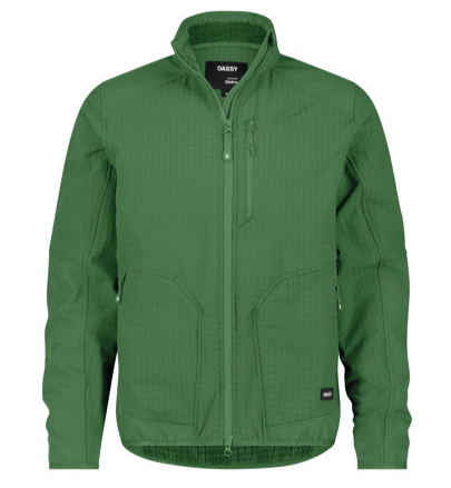 DASSY Sintra midlayer jacket olmgroen