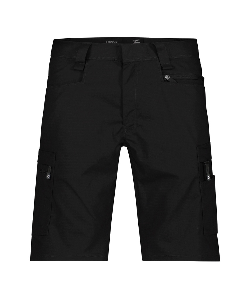 DASSY Zion Werkshort met stretch zwart
