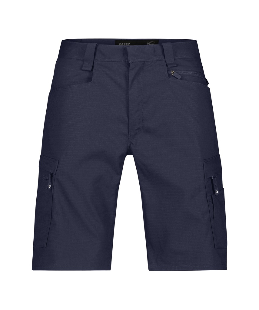 DASSY Zion Werkshort met stretch nachtblauw