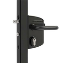 Locinox poortslot in opbouw - 40mm - ZWART (RAL9005)