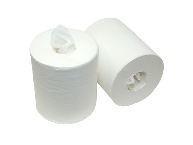 WIPE AWAY D029 Handdoekrollen met centrale afrolling, multipurpose, 2-laags (1stuk) 