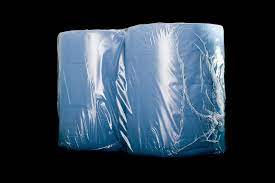 Rollen poetspapier maxi 171 meter 36,2 cm x 37 cm,  3-lgs blauw gelijmd (per stuk)