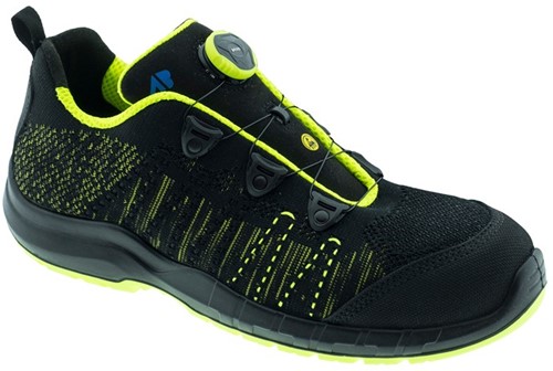 ABOUTBLU Le Mans Top Low BOA zwart/geel