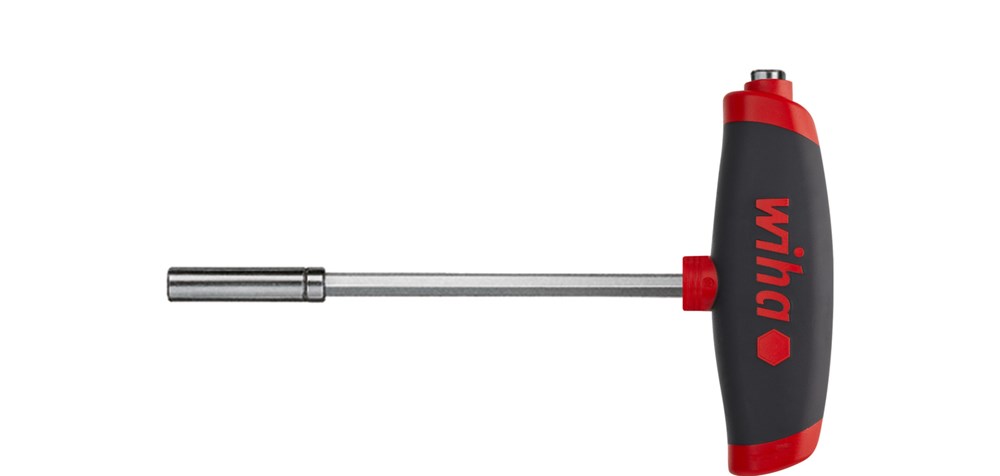 WIHA 388 1/4'' x 150 mm Bithouder met dwarsgreep magnetisch 