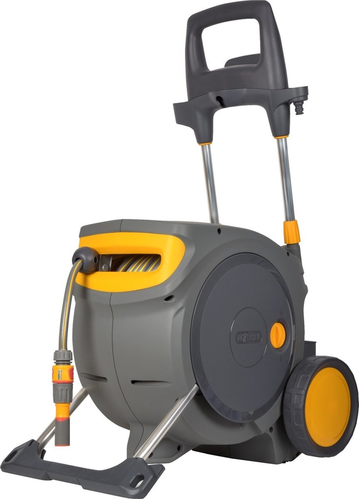 Hozelock Auto Reel Mobile - Automatisch oprolbare slangenwagen met 35 m slang