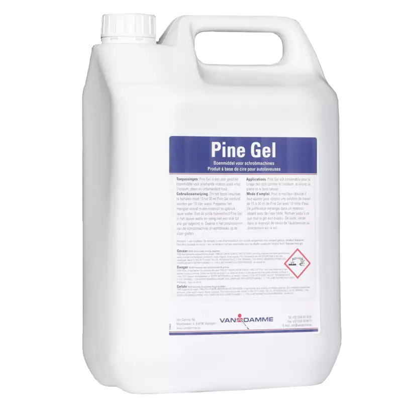 Pine Gel in bidon (5L) voor schrobmachine