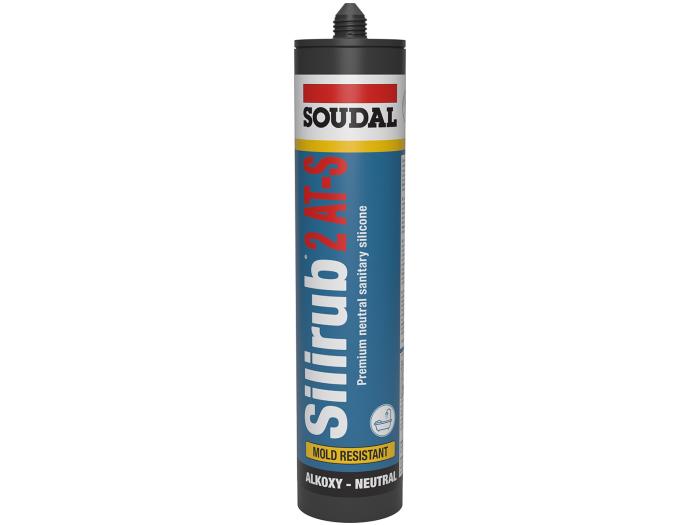 SOUDAL 300ml Silirub 2 AT-S wit